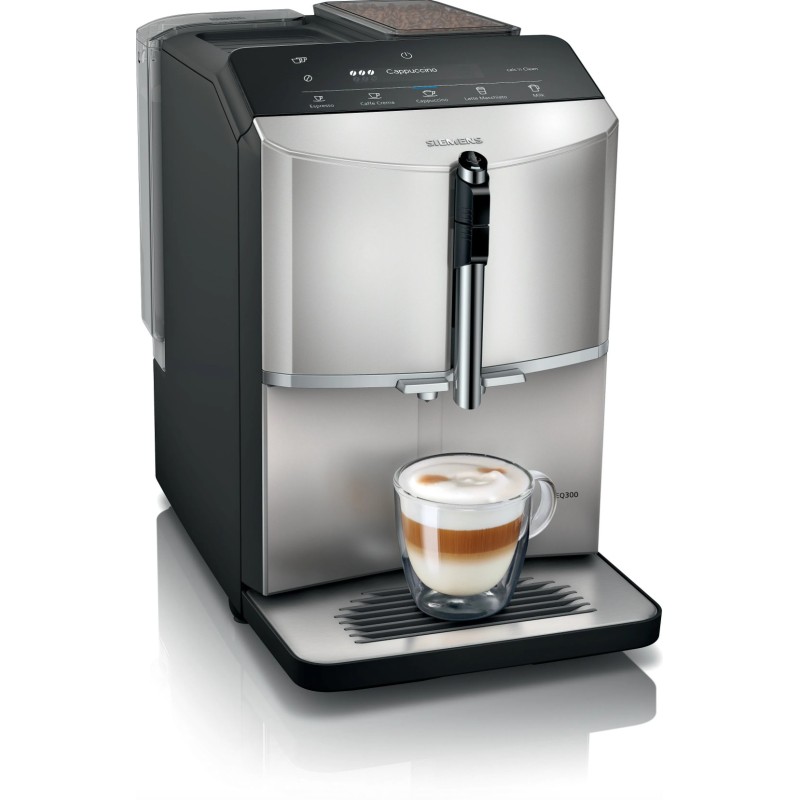 Siemens TF303E07 EQ.300 Kaffeevollautomat silber/schwarz